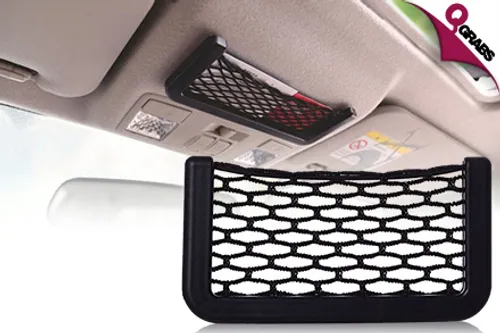 From QR25, Keep Your Car More Tidy with Sets of Mesh Pocket Organizers! (Up to QR80 Value)